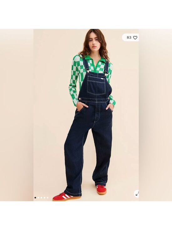 Wrangler Casey Jones Denim - Wrangler Casey Jones Oversized Baggy  Overalls